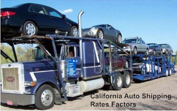 Texas Auto Transport Rate Factors