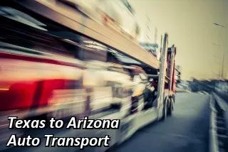 Texas to Arizona Auto Transport Shipping