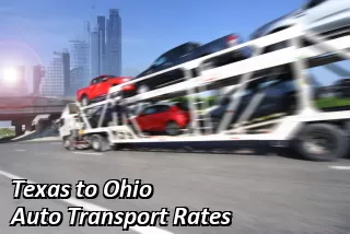 Texas to Ohio Auto Transport Rates