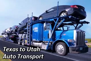 Texas to Utah Auto Transport Shipping