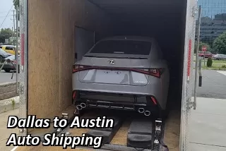 Dallas to Austin Auto Shipping