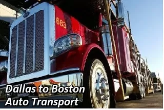 Dallas to Boston Auto Transport