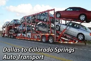 Dallas to Colorado Springs Auto Transport
