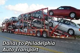 Dallas to Philadelphia Auto Transport