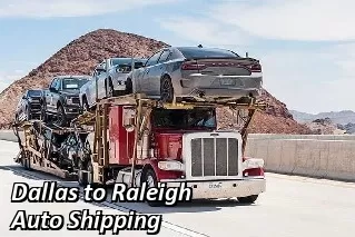 Dallas to Raleigh Auto Shipping