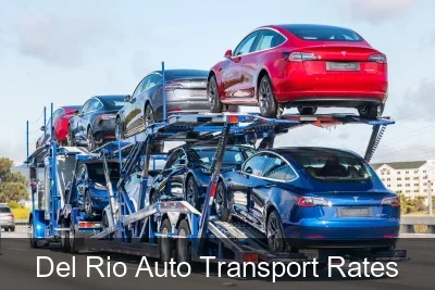 Del Rio Auto Transport Rates