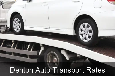 Denton Auto Transport Rates