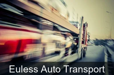 Euless Auto Transport carrier loading a vehicle