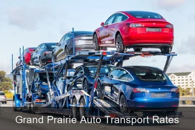 Grand Prairie Auto Transport Rates