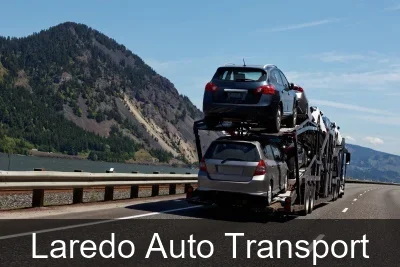 Laredo Auto Transport carrier loading a vehicle