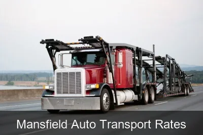 Mansfield Auto Transport Rates