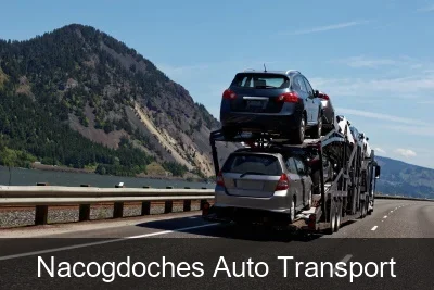 Nacogdoches Auto Transport carrier loading a vehicle