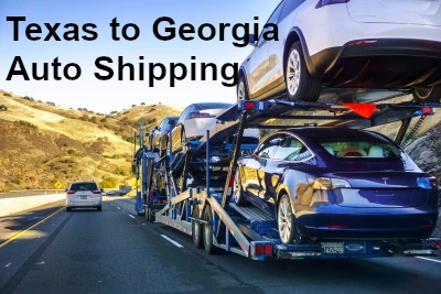 Texas to Georgia Auto Shipping