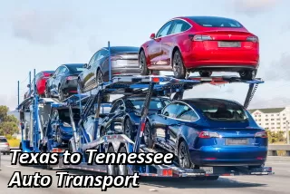 Texas to Tennessee Auto Transport Shipping