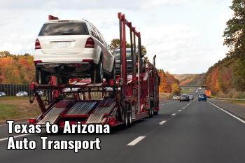 Texas to Arizona Auto Transport