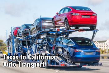 Texas to Californiao Auto Transport