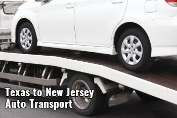 Texas to New Jersey Auto Transport