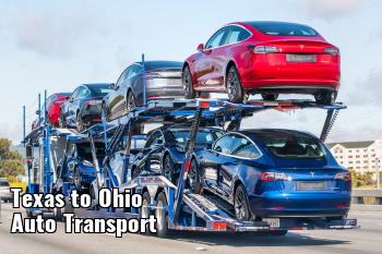 Texas to Ohio Auto Transport