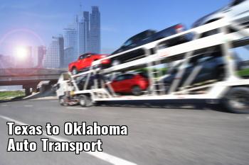 Texas to Oklahoma Auto Transport